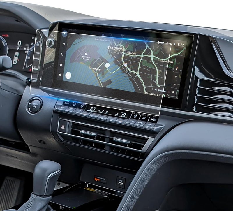 LFOTPP Matte Anti Glare for 2025 2026 Camry Screen Protector 12.3 inch Touchscreen 2025+ Toyota Camry XLE/XSE Tempered Glass Protective Film 2025 2026 Camry Accessories [Anti-Fingerprint] - Image 1